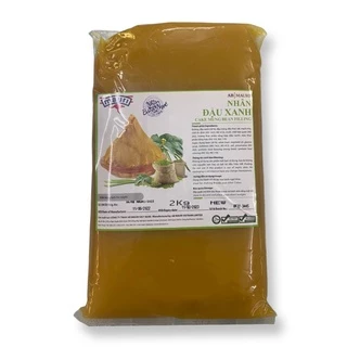 Nhân đậu xanh Mauri gói 2kg làm bánh trung thu, bánh ngọt