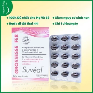 Vitamin Tổng Hợp Cho Bà Bầu Suvéal Grossesse - Fer