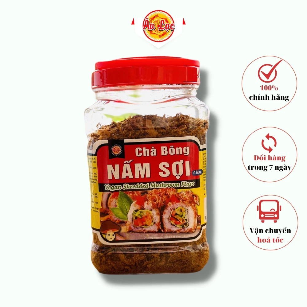 Chà bông nấm sợi chay Âu Lạc 250g - Thực phẩm chay Âu Lạc