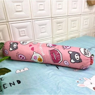 Vỏ gối ôm 35x105cm,chọn mẫu ngay trên bài đăng-HEO HỒNG