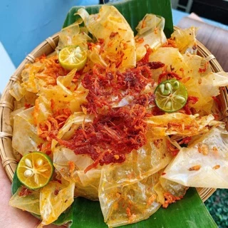 Sỉ bánh tráng muối tắc sate khô bò (sỉ từ 10 bịch)