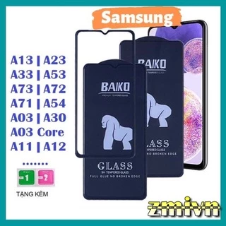 Cường lực BAIKO Full màn Samsung A04 A04S A02/M02 A12/M12 A02S A13 A23 M23 M33 A51 A52 A74 A32 A22 S20 FE A03 CORE A03S