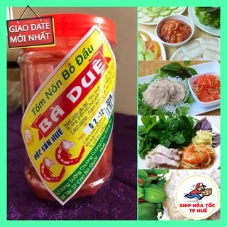 Tôm chua Bà Duệ - Tôm nõn bỏ đầu 400g - Đặc sản Huế