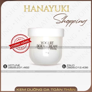 Kem Body Sữa Chua Hanayuki 110g