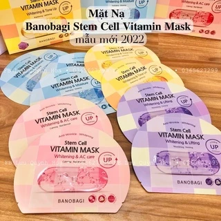 Mặt nạ tế bào gốc Banobagi Stem Cell Vitamin Mask đủ màu