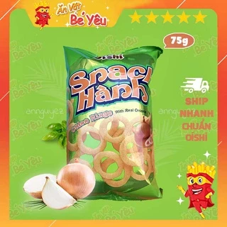 Bim bim Oishi snack hành onion rings 68g siêu to khổng lồ