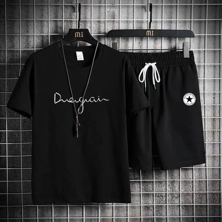 Đồ Bộ Thể Thao Nam 💎 FREESHIP 💎 Cộc Tay Mặc Nhà Co Giãn 4 Chiều 4 Màu DUEGAIN L1