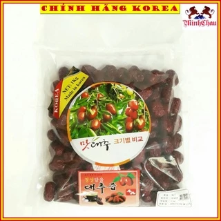 Táo Đỏ Sấy Khô Hàn Quốc Loại 1, Túi 1kg, minhchau