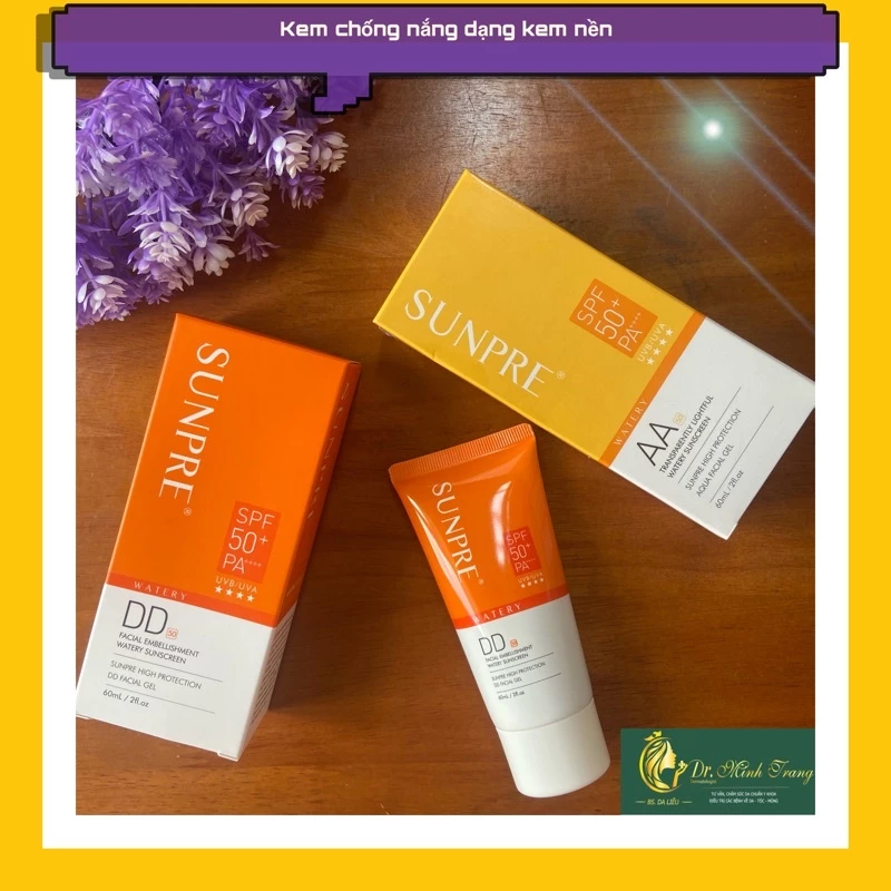 ✅ Kem Chống Nắng Mona Frema Sunpre DD/Sunpre AA SPF 50+/PA ++++ 60ml