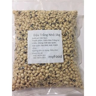 500g-1kg Đậu Trắng Nhỏ / Đỗ Trắng Nhỏ / Đậu Trắng Bi / Đậu Mắt Cua / Đậu Trắng Mắt Đen.