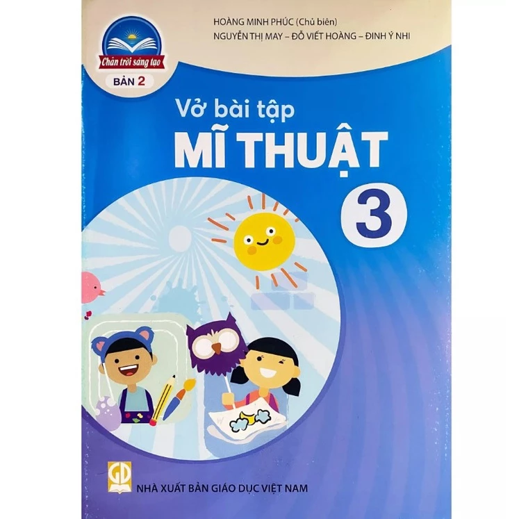 Sách - Vở bài tập Mĩ Thuật lớp 3 Bản 2 - Chân trời sáng tạo