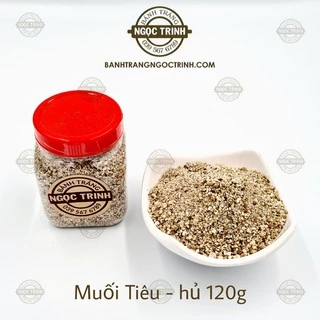 (Hủ 120g) Muối tiêu chanh độc quyền siêu ngon bánh tráng Ngọc Trinh