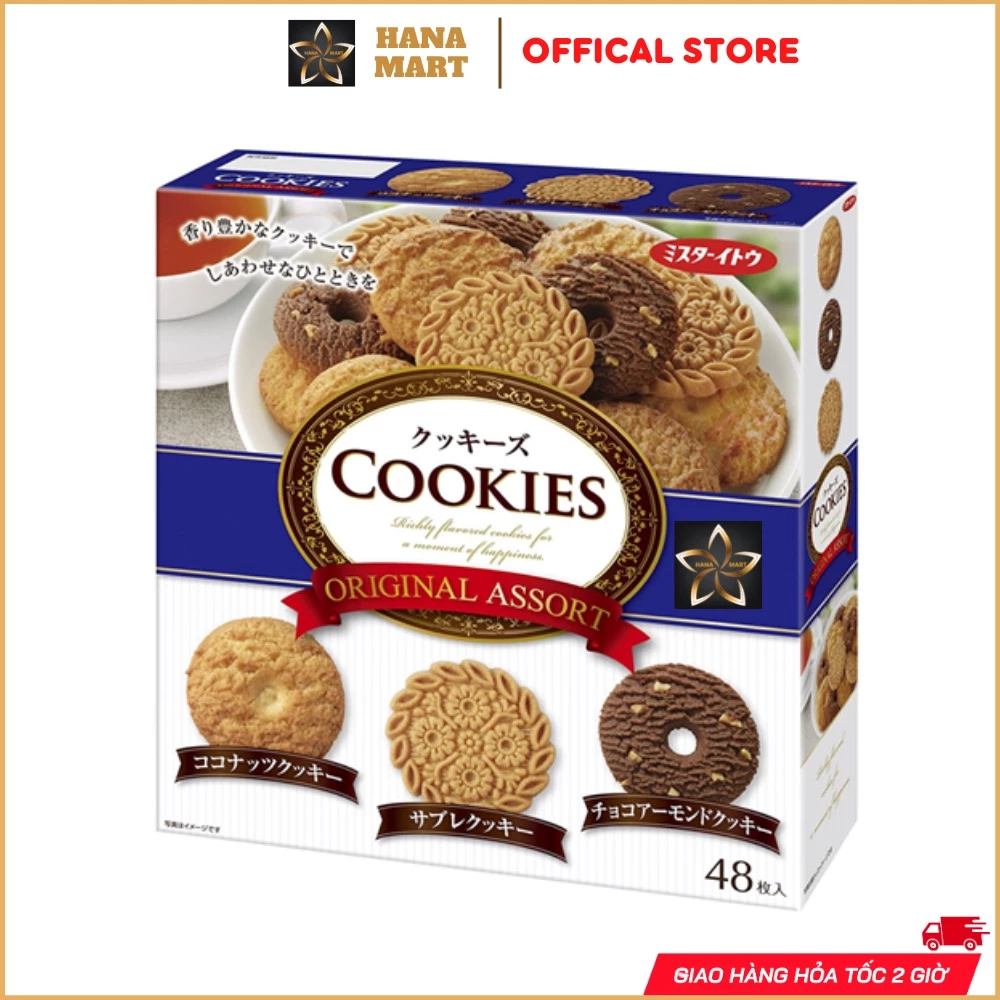 Bánh quy Cookies Original Assort hộp 48 chiếc