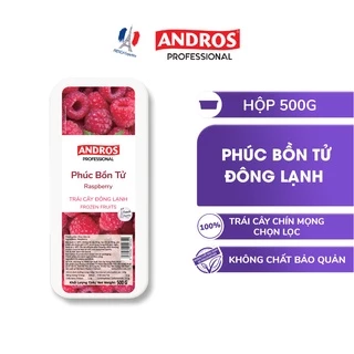 [Chỉ giao HCM] ANDROS - Phúc bồn tử đông lạnh (Frozen Raspberry) - Trái cây đông lạnh