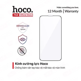 Kính cường lực Hoco G7 iPhone 13/ 13 Pro full màn hình trong suốt chống bám vân tay , độ cứng 9H