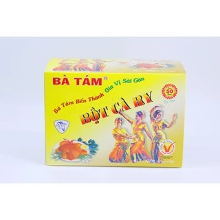 Bột gia vị Cary BÀ TÁM 10g - hộp 50 gói (500 g)