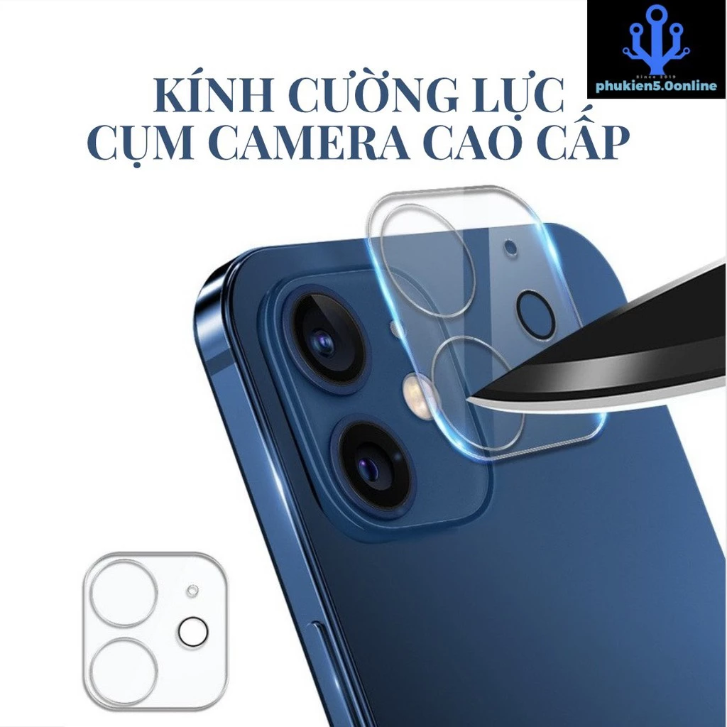 [ Đã Có IPhone 13] Kính Camera Chuẩn Thế Giới Di Động Bảo Vệ Camera Cho IPhone 11 Series 12 Series 13 Series 13 Promax