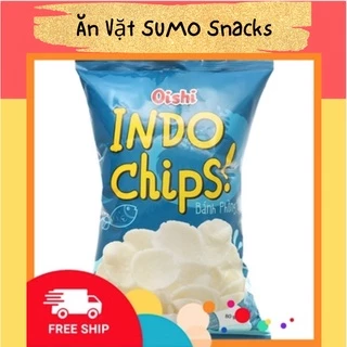 Bim Bim Snack Bánh Phồng Cá Oishi FishCa gói 75/80g-Ăn Vặt Sumo Snack