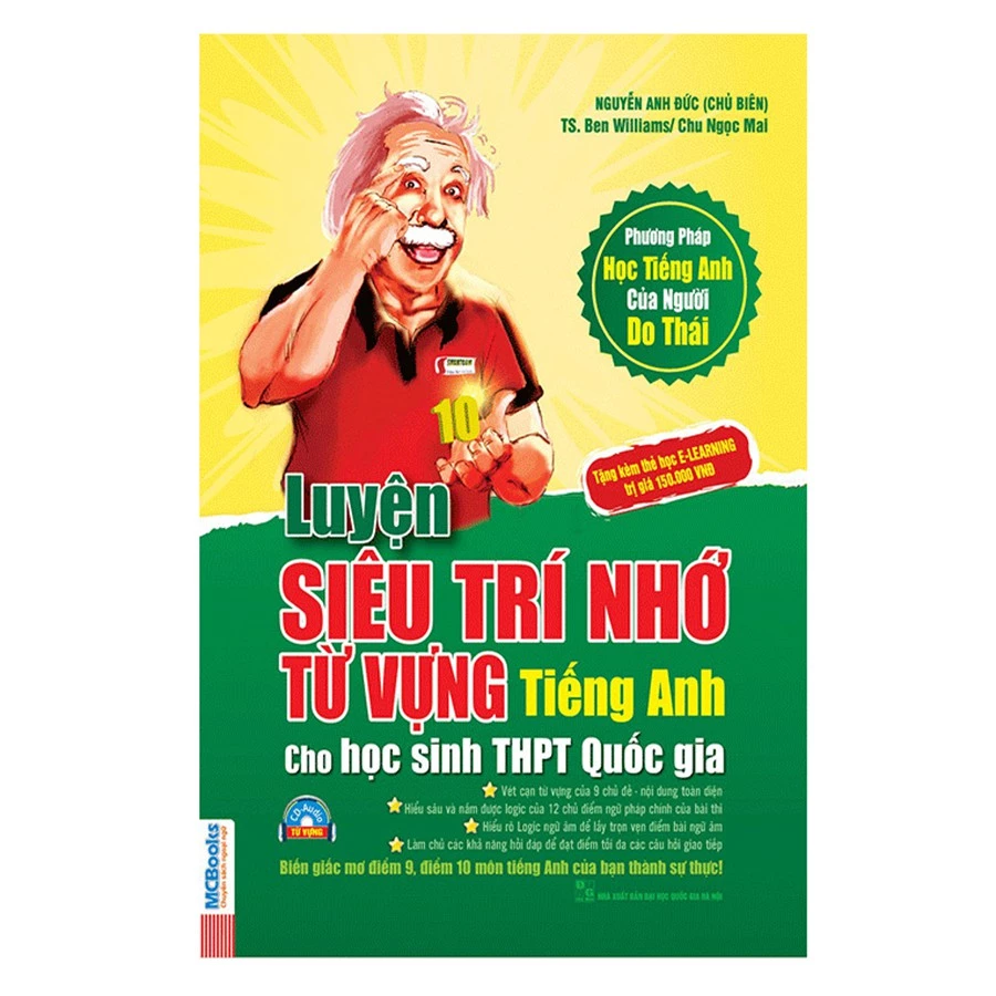 Sách - Luyện siêu trí nhớ từ vựng tiếng anh dành cho học sinh THPT quốc gia