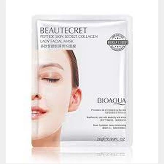 Mặt Nạ Thạch Collagen  Cấp Nước Giúp Da Căng Bóng Mịn Màng Bioaqua Mask Nội Địa Trung