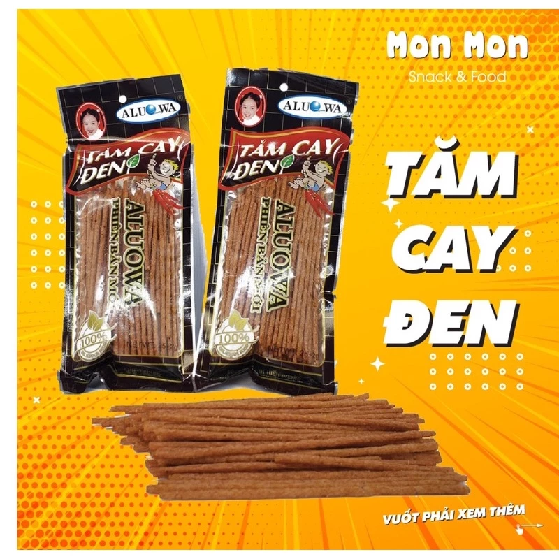 TĂM CAY ĐEN món ăn tuổi thơ siêu hot - Monmon food