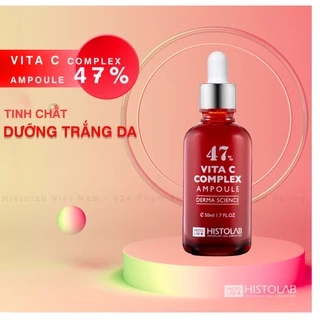 HISTOLAB - TINH CHẤT DƯỠNG TRẮNG DA - VITA C COMPLEX AMPOULE 47%