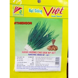 Hạt Giống Hành Lá Loại Tốt Nảy Mầm 90%