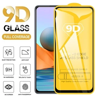 Kính cường lực Full màn 9D Cho Xiaomi Mi 9T 10T 11T 12T 13T 11 Lite Poco F3 F4 F5 X3 X4 X5 X6 M3 M4 Pro 5G Redmi Note 8 9 9S 10 10S 11 11S 12 12S 13 9A 9C 10C 12C 13C