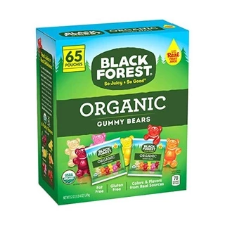 [LV] Kẹo Dẻo Trái Cây Black Forest Gummy Bears - Kẹo Chip Tách Lẻ 50 Gram Nhiều Màu Cho Bé 2Y+