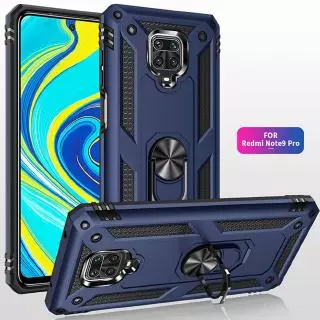 Ốp Điện Thoại PC Cứng Kèm Vòng Khuyên Đỡ Chống Sốc Cho Redmi Note 9S Redmi Note 9 Pro Max