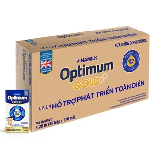 [HSD T08-2024] Combo 24 Hộp Sữa Pha Sẵn Optimum Gold 110ML