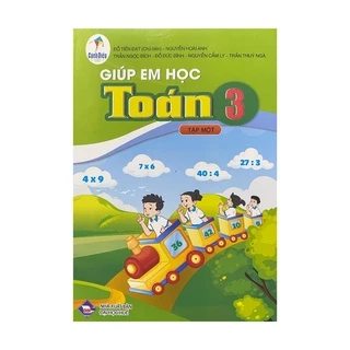 Sách - Giúp em học toán 3 tập một ( cánh diều ) + Bán kèm 1 tẩy chì