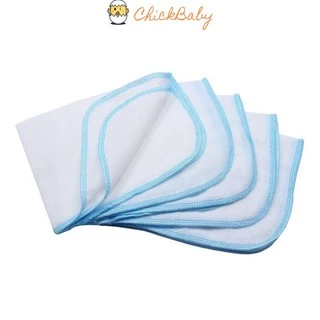 Khăn sữa cho bé, khăn xô sữa em bé sơ sinh 2 lớp 3 lớp 4 lớp KIBA/BABY có 10 miếng siêu thấm Nhật Việt Nam ChickBabyShop