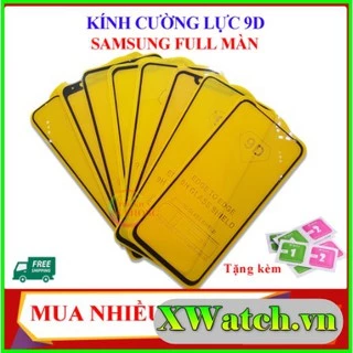 Kính cường lực Samsung M12 M32 A22 A32 A03S A51  A71 Note 10 Lite / S10 Lite 9D full màn hình