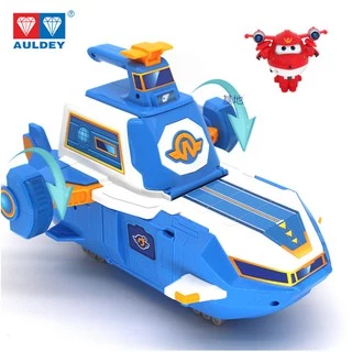 Đồ chơi super wings mô hình Căn cứ di chuyển trên không tàu bay thế giới đội bay siêu đẳng