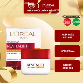 Kem Dưỡng Ngăn Ngừa Lão Hóa Ban Ngày L'Oreal Revitalift Moisturizing Cream Day SPF35