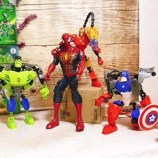 Đồ chơi lắp ráp mô hình biệt đội siêu anh hùng The Avengers - super hero blocks