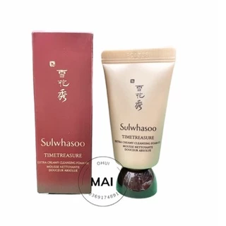 Tuýp sữa rửa mặt thông đỏ Sulwhasoo mini