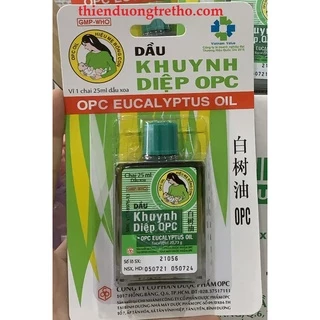 Dầu Khuynh Diệp OPC 25ml Cho Bé Thương Hiệu Mẹ Bồng Con