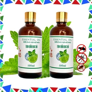 [COMBO 2 LỌ 100ML] Tinh Dầu Bạc Hà VIDAME - Hàng Chính Hãng, Xông Thơm Phòng, Khử Mùi Hiệu Quả