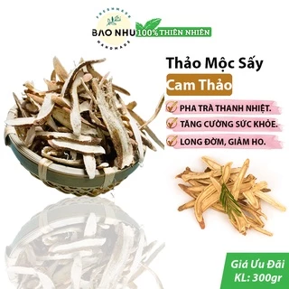 100gr Cam thảo khô cắt sợi pha trà