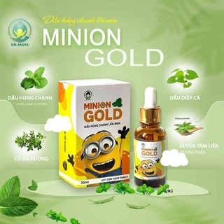 Dầu Húng Chanh Minion 30ml giảm ho, tiêu đờm -hoai_ha_thai9x