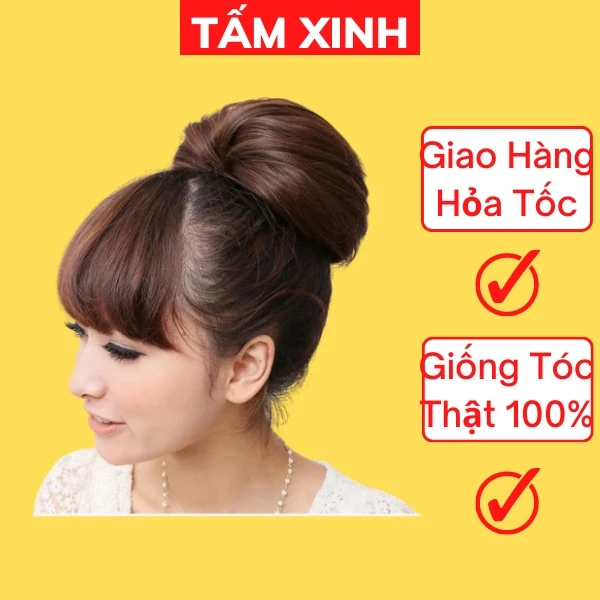 TÓC GIẢ - ĐUÔI CỤP HÀN QUỐC