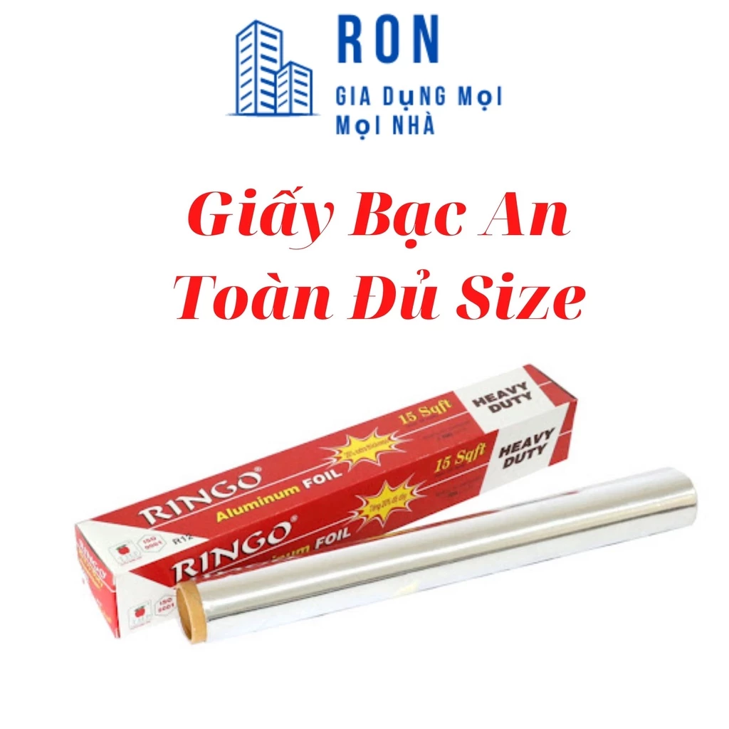 Giấy bạc nướng thực phẩm cho nồi chiên không dầu - nướng bánh nướng thức ăn - loại đẹp nướng làm bánh 2 kích cỡ