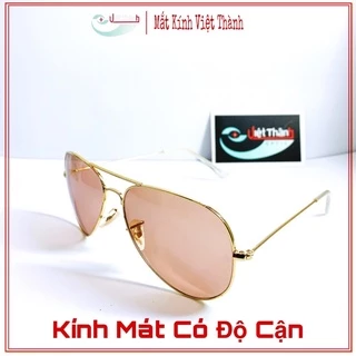 Mắt Kính Mát Râm CÓ ĐỘ CẬN MÀU Nhận Lắp Độ Theo Yêu Cầu