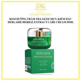 Kem Dưỡng tràm trà Giảm Mụn, Kiềm Dầu Derladie Herbal Extract Care Cream 50ml