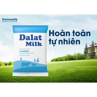 THÙNG 48 TÚI 220ML SỮA TƯƠI ĐÀ LẠT (DALAT) MILK