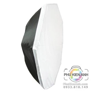 Softbox ngàm bowen bát giác 95cm - 120cm + grip tổ ong