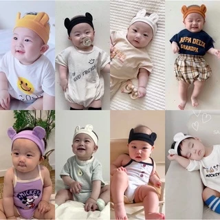 TURBAN CHO BÉ - BĂNG ĐÔ TAI GẤU CHO BÉ TRAI GÁI 👉RẺ ĐẸP👈 CHẤT COTTON CO GIÃN - MỀM MỊN