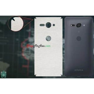 Skin Dán Mặt Sau Lưng Vân Nhôm Sony Xperia XZ2 - XZ2 Compact - XZ2 Premium - XZ3